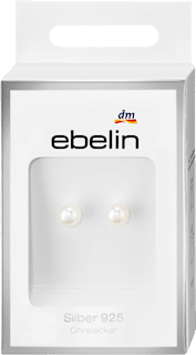 Ohrstecker 925 Silber Perle ebelin