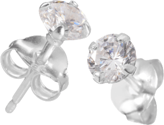 Ohrstecker 925 Silber Strass ebelin