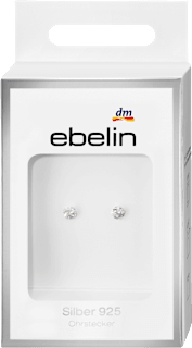 Ohrstecker 925 Silber Strass ebelin