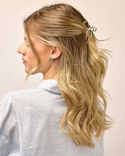 Ohrstecker Schleifen, Silber-Optik ebelin