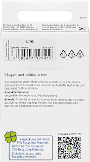 Ohrstecker vergoldeter Modeschmuck  ebelin