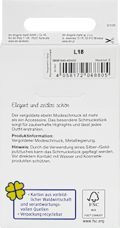 Ohrstecker vergoldeter Modeschmuck ebelin