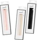Papilloten maxi, rosa/beige/schwarz ebelin