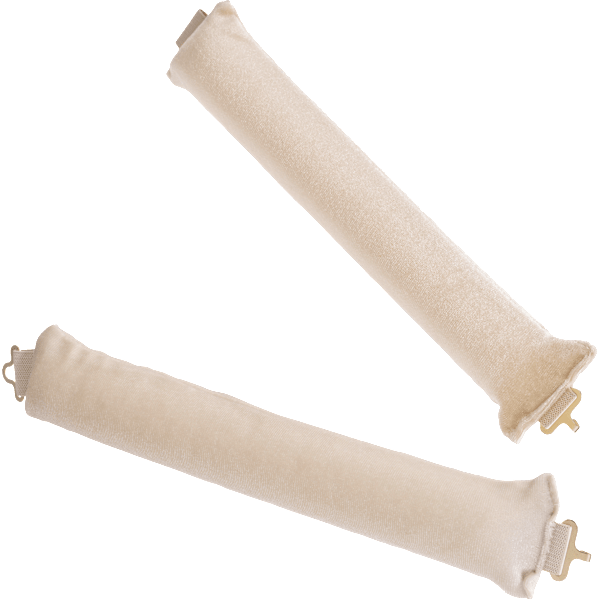 Papilloten maxi, rosa/beige/schwarz ebelin