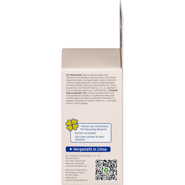 Pastell Kabuki Pinsel ebelin