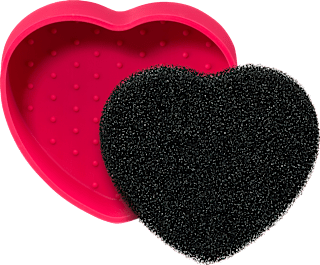 Pinselreinigungsdose Herz "Cherry Love" ebelin