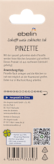 Pinzette gekrümmt ebelin