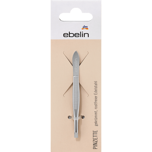 Pinzette gekrümmt ebelin