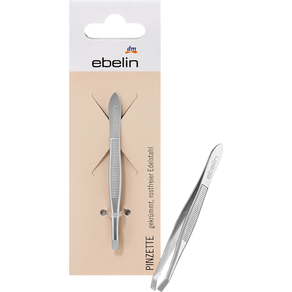 Pinzette gekrümmt ebelin