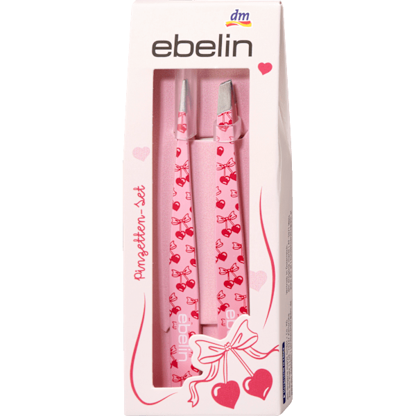Pinzetten Set "Cherry Love" ebelin