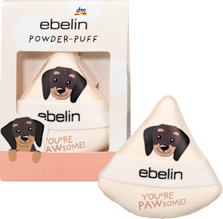 Powder Puff mit Print You're PAWsome ebelin