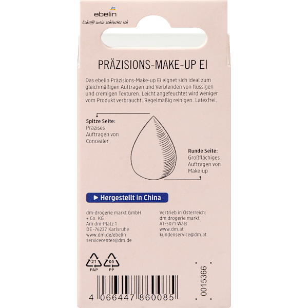 Präzisions Make-up Ei ebelin