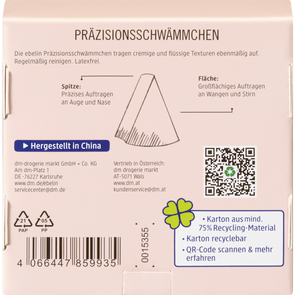 Präzisionsschwämmchen ebelin