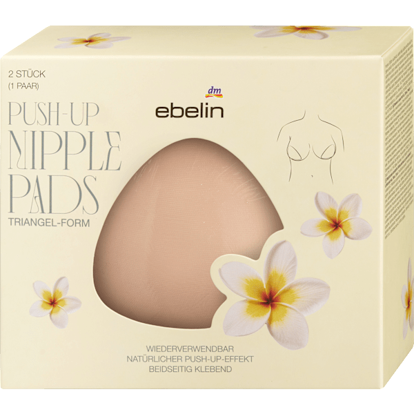 Push-up Nipple Polster Touch of Summer (1 Paar) ebelin