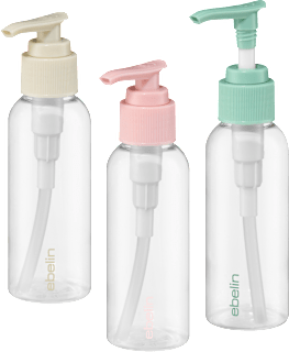 Reiseflasche Pumpspender (100 ml) ebelin