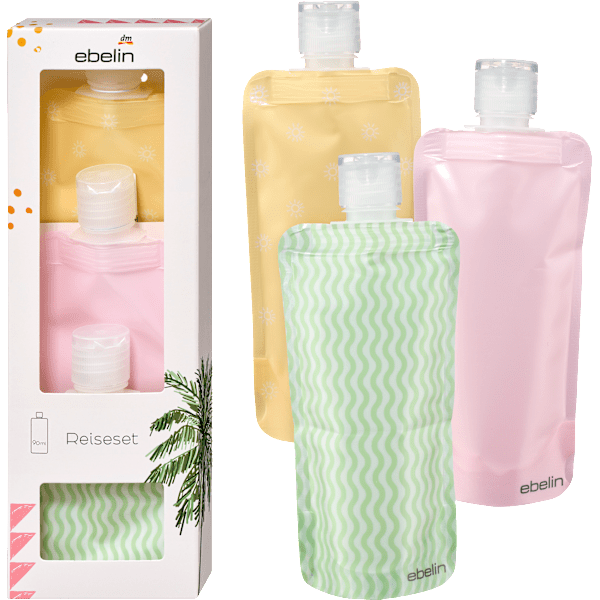 Reiseset Refillflaschen Summer Travel 3tlg. ebelin