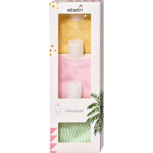 Reiseset Refillflaschen Summer Travel 3tlg. ebelin