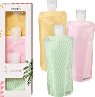 Reiseset Refillflaschen Summer Travel 3tlg. ebelin