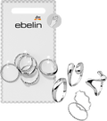 Ringe Silber-Optik ebelin