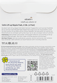 Satin Lift-up Nippelpads Touch of Summer ebelin