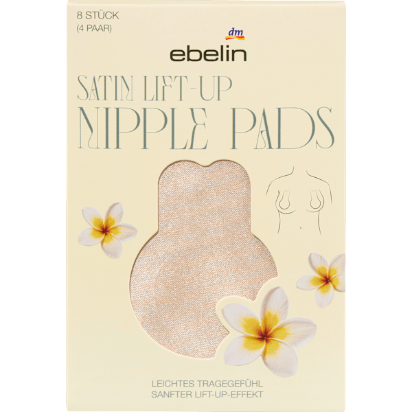 Satin Lift-up Nippelpads Touch of Summer ebelin
