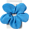 Scrunchie Blumenform, blau ebelin