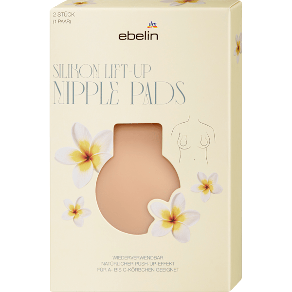 Silikon Lift-up Nipplepads Touch of Summer (1 Paar) ebelin
