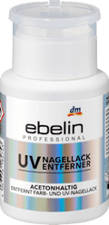 UV Nagellackentferner Acetonhaltig ebelin