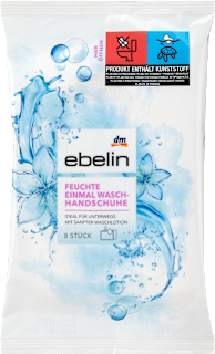 Waschhandschuhe Einmal feucht ebelin