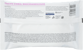 Waschhandschuhe Einmal feucht ebelin