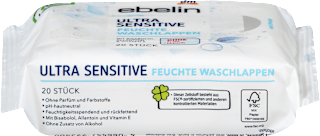 Waschlappen Ultra sensitive ebelin