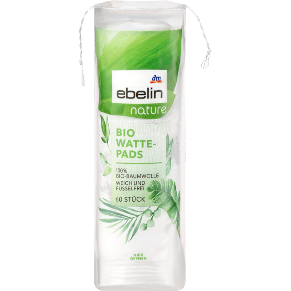 Wattepads Bio GOTS-zertifiziert ebelin