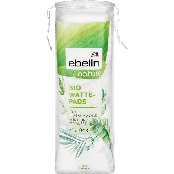 Wattepads Bio GOTS-zertifiziert ebelin