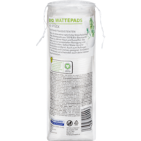 Wattepads Bio GOTS-zertifiziert ebelin