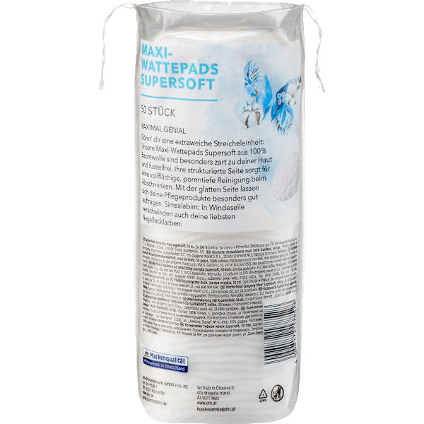 Wattepads Maxi supersoft ebelin