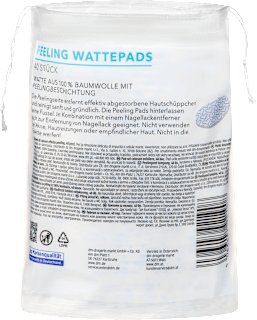 Wattepads Peeling Herzen ebelin