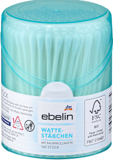 Wattestäbchen Box ebelin