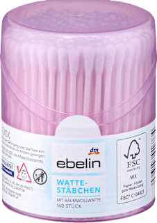 Wattestäbchen Box ebelin