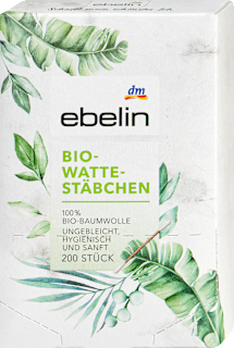 Wattestäbchen Recycling Bio GOTS-zertifiziert ebelin