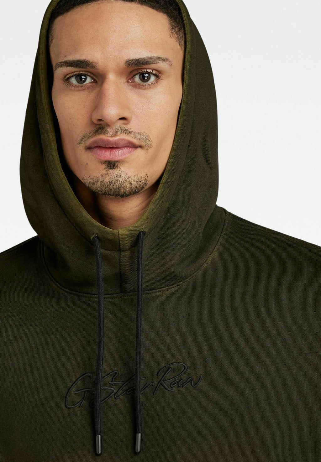 G-STAR HAND SPRAYED HOODED LOOSE