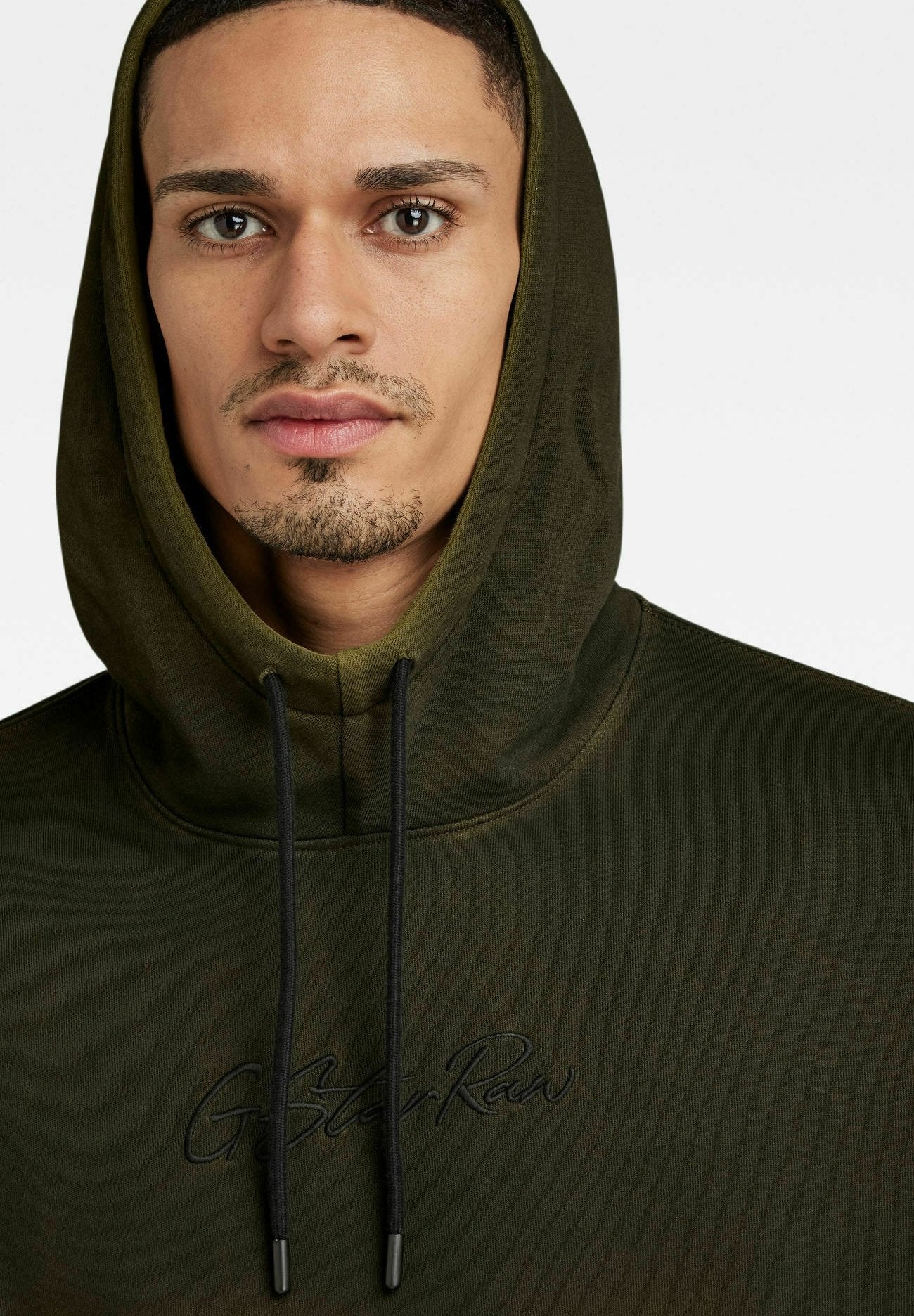 G-STAR HAND SPRAYED HOODED LOOSE
