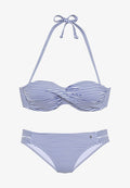 s.Oliver Bikini - hellblau  weiß