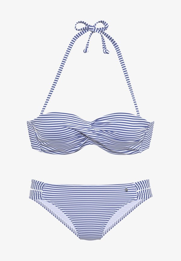 s.Oliver Bikini - hellblau  weiß