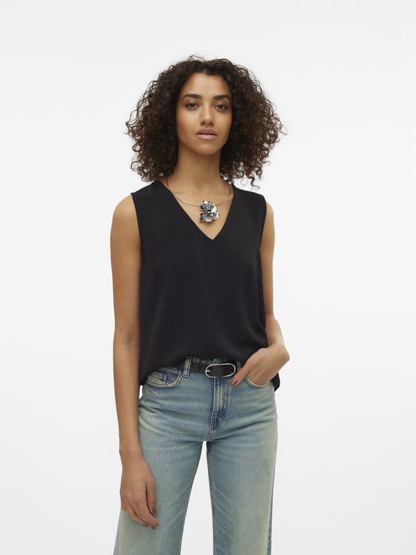 Vero Moda VMALVA - Top - black
