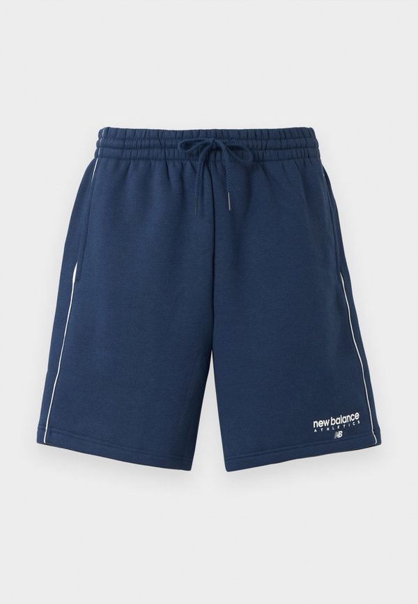 New Balance LINEAR GRAPHIC - Shorts - navy