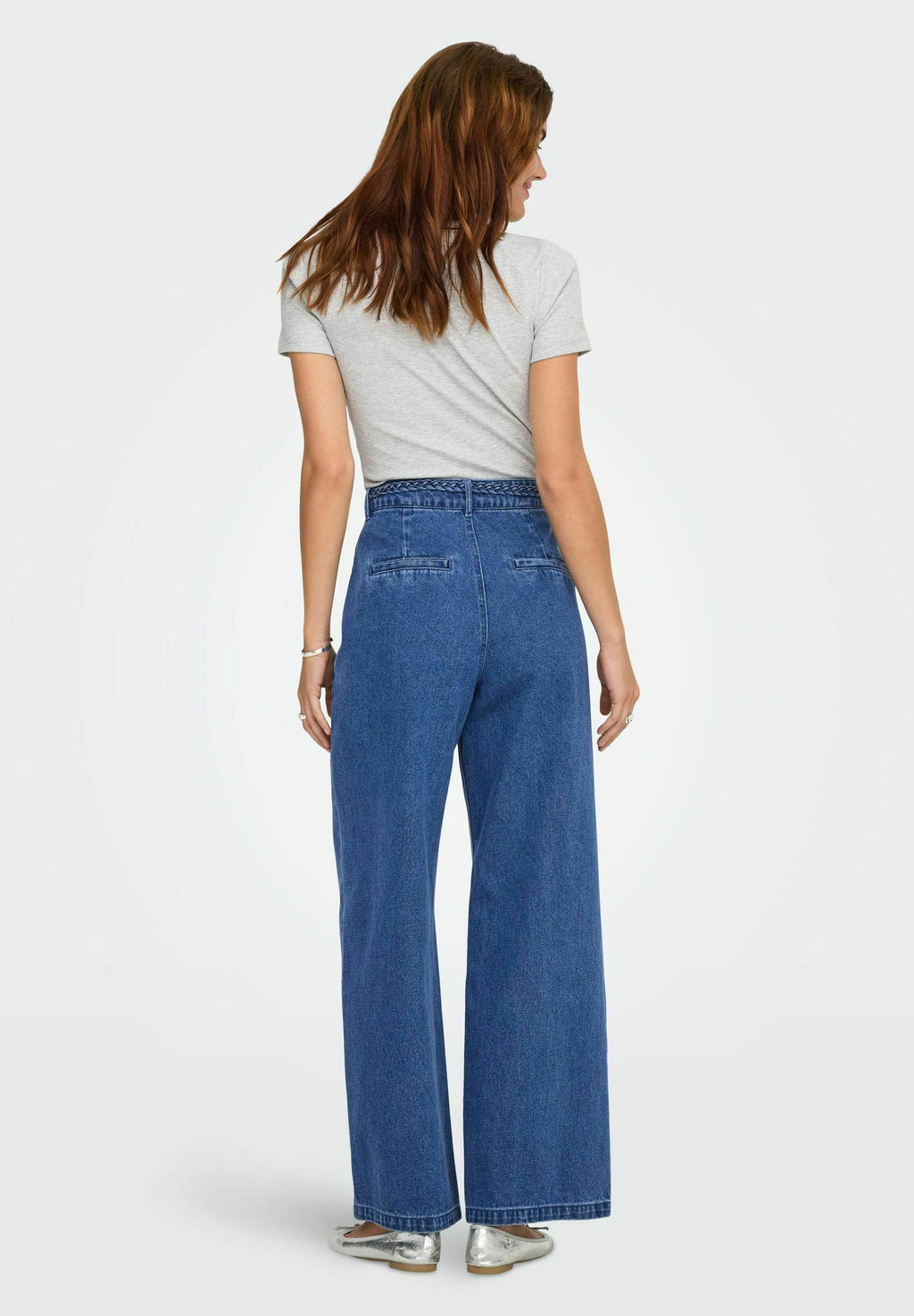 ONLY Wide-fit ONLARLENE High waist wide leg fit