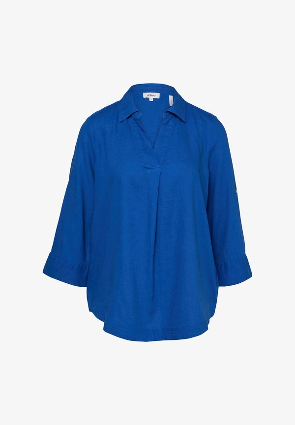 s.Oliver BLUSE - Blouse - royalblau