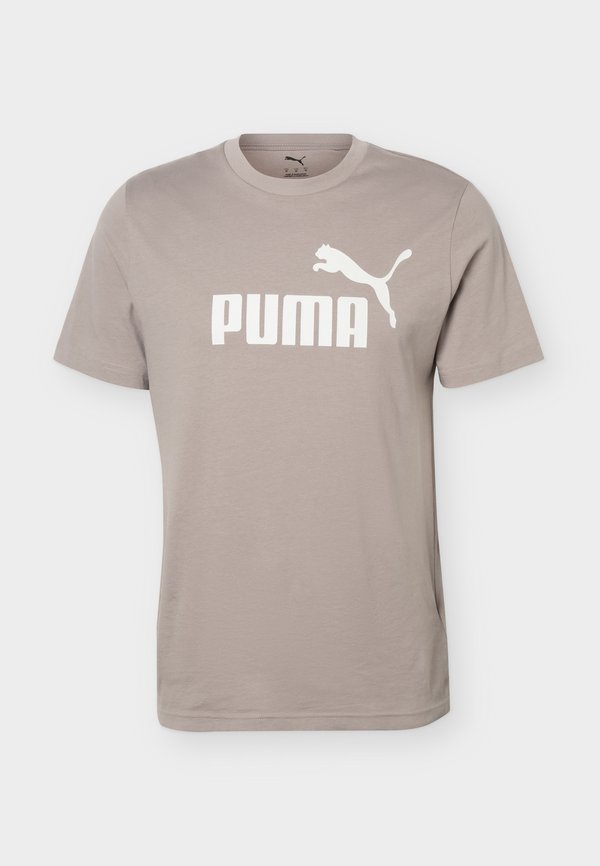Puma NO. 1 LOGO TEE - Print T-shirt - mouse gray