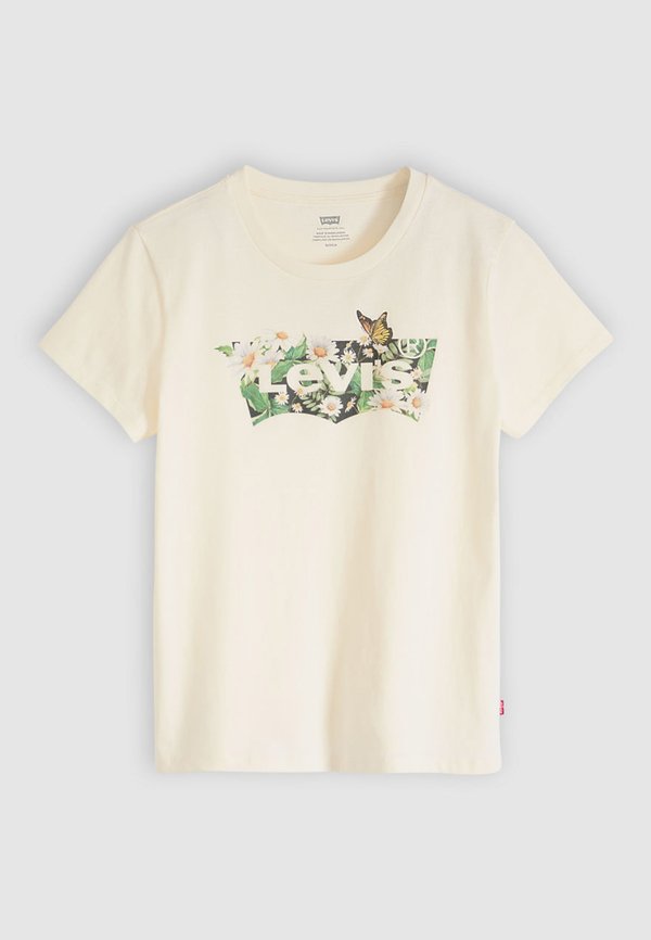 Levi's® THE PERFECT TEE - Print T-shirt - egret