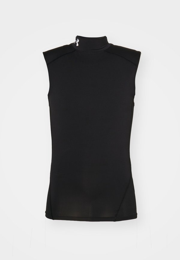 Under Armour HEATGEAR MOCK - Top - black/white